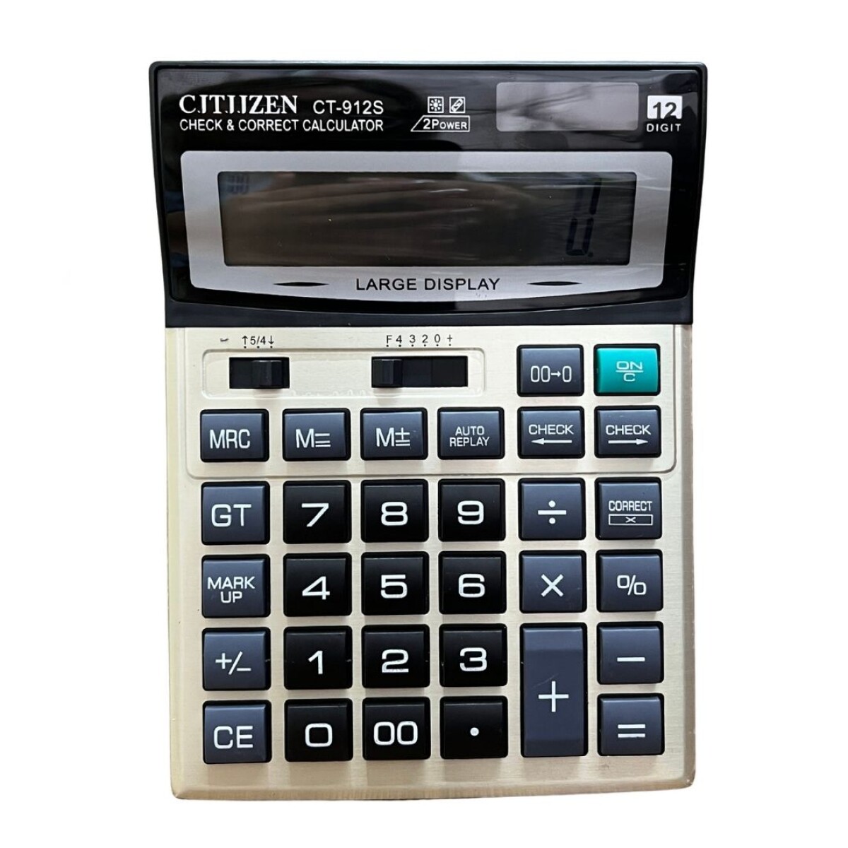 CALCULADORA CJTJJZENCT-912 • 21x15cm 