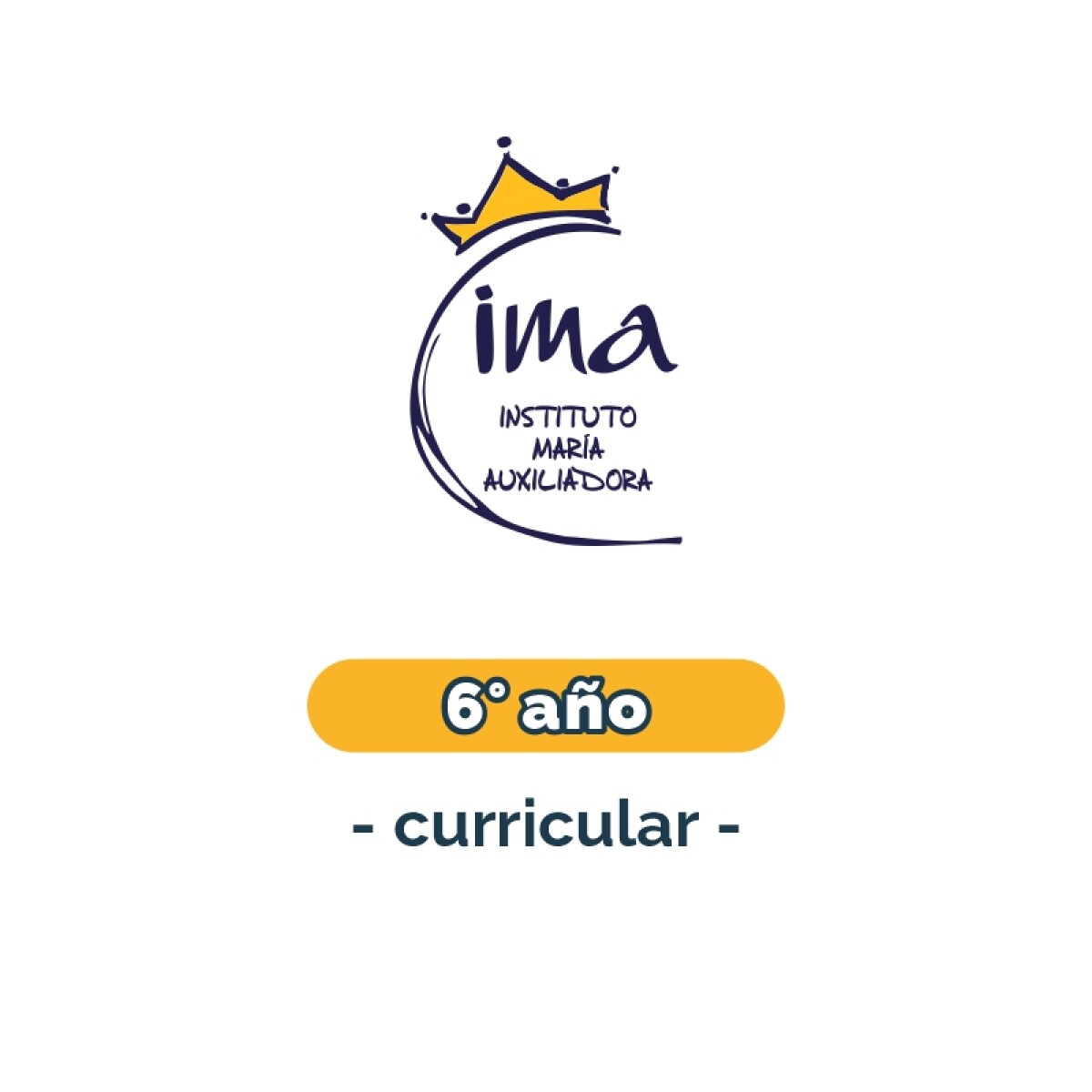 Lista de materiales - Primaria 6° - Curricular IMA 