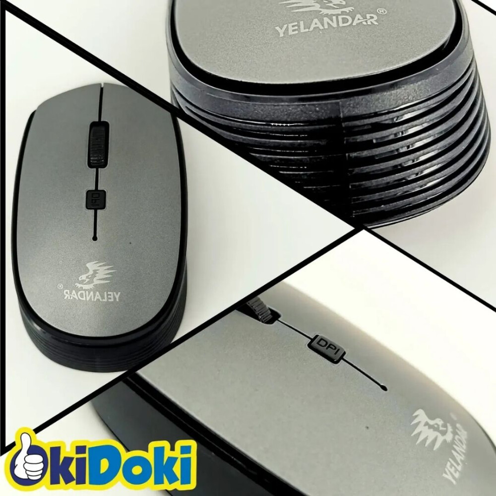 Mouse Inalámbrico 2.4ghz GRIS