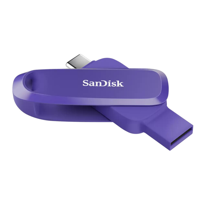 Pendrive SanDisk Phone Drive USB-C y USB 256GB VIoleta Pendrive SanDisk Phone Drive USB-C y USB 256GB VIoleta