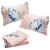 Juego Sabanas + Almohadas Alondra 2 Plazas Completo Diseños Variante Diseño Hojas Azules