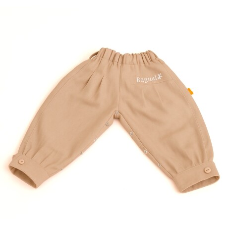 bombacha de niño pañalera Beige