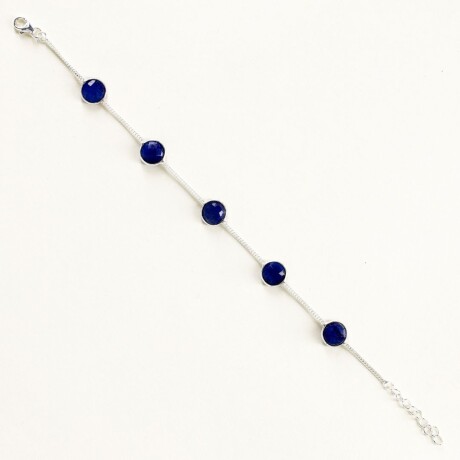 Pulsera Sabrina Lapislazuli- Plata 925 Pulsera Sabrina Lapislazuli- Plata 925