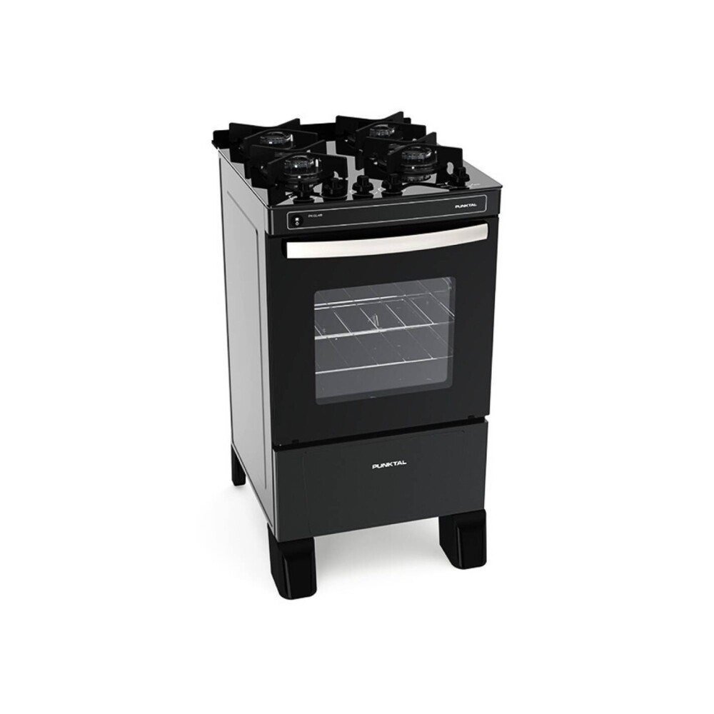 COCINA S/GAS 4H. MESA VIDRIO ENCENDIDO ELÉCTRICO negro