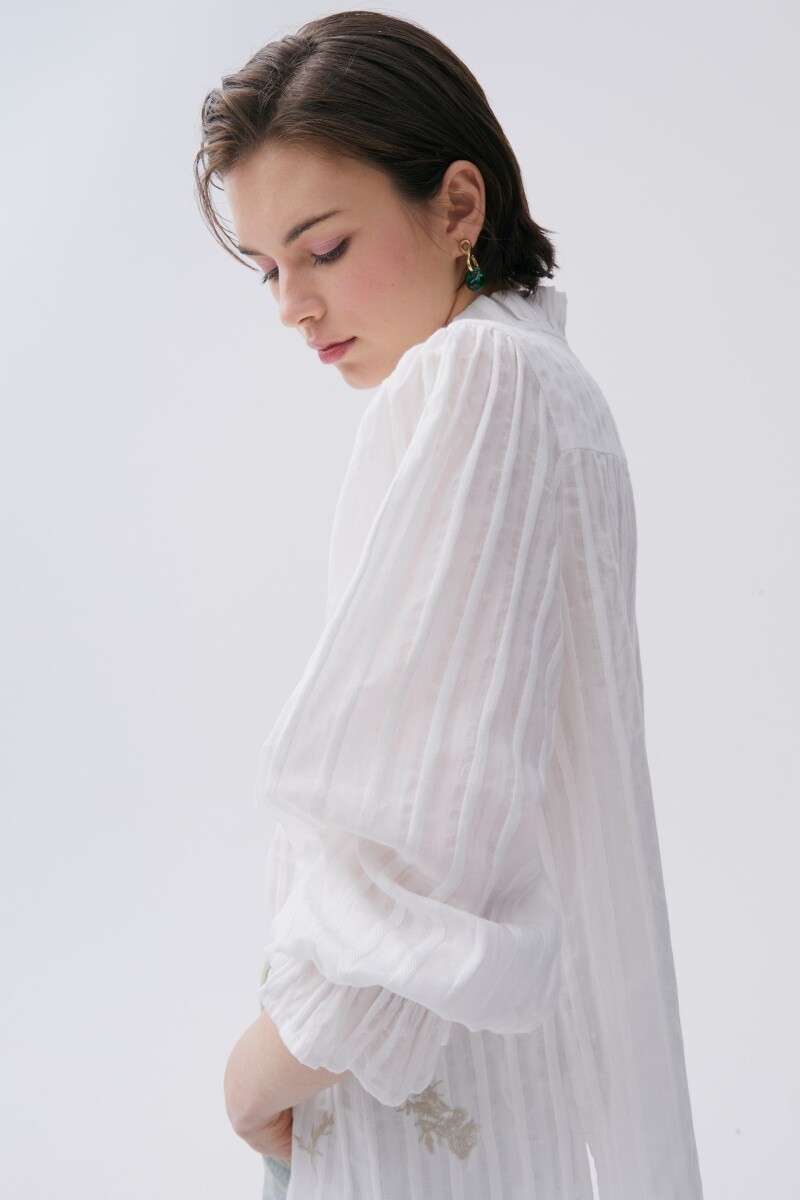 Camisa Blossom Blanco