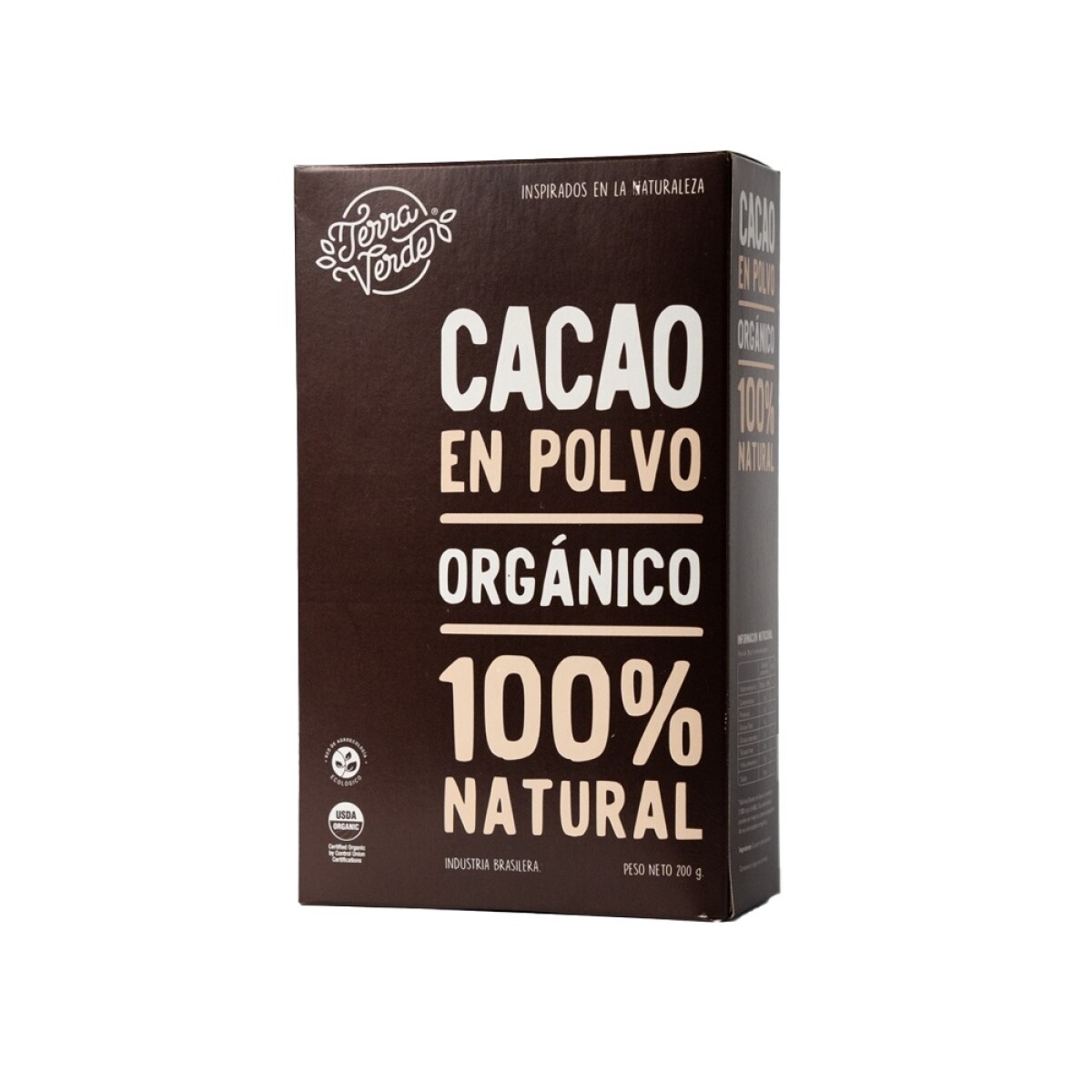 Cacao organico Terra Verde 200g 