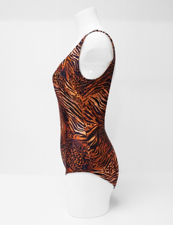 Malla Animal Print MULTI/TOSTADO