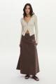 Falda Naja Marron