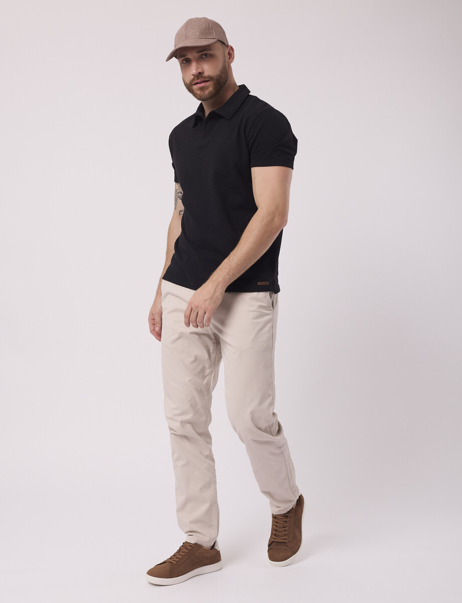 Pantalon chino beige