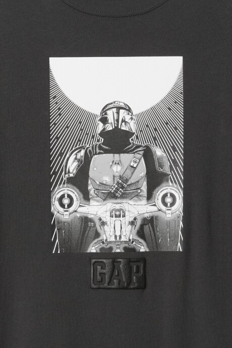 Remera Star Wars Logo Gap Hombre Flint Grey