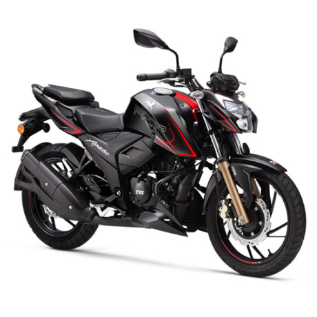 TVS Apache 200 Negro