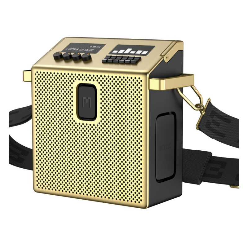Mondo Speaker Medium - Brass Mondo Brass