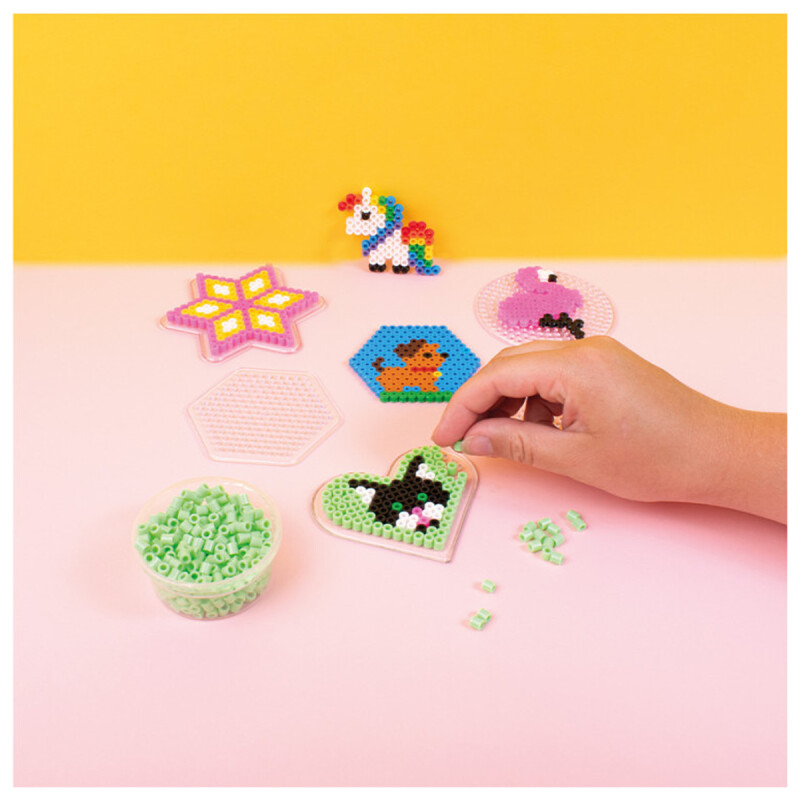 Cuentas placas 5 piezas Hama beads Playbox Cuentas placas 5 piezas Hama beads Playbox
