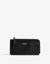 Ficheros Billetera Fichero Rectangular Con Cierre - Negro