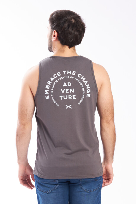 MUSCULOSA CAMBA DIXIE Gris Oscuro