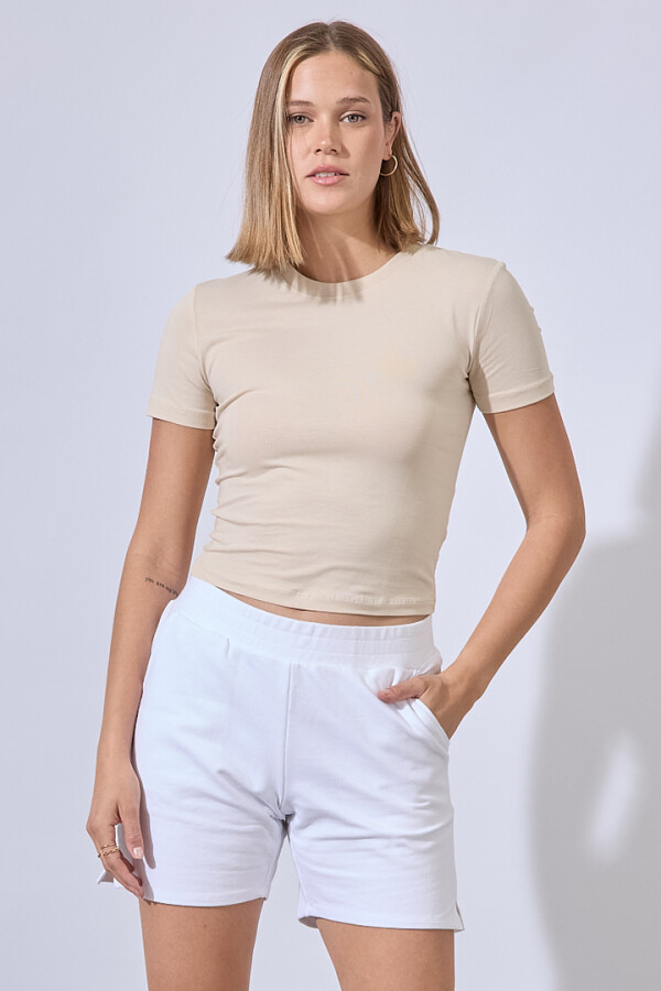 Short Comfy Algodon BLANCO