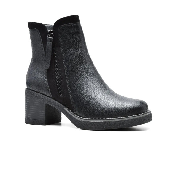 CASUAL TACO BAJO BRIGITTE - KORIUM NEGRO