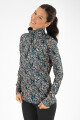 Remera manga larga print Petrol