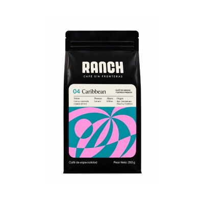 CAFÉ RANCH CARIBBEAN 250G Cafe Ranch Caribbean 250g
