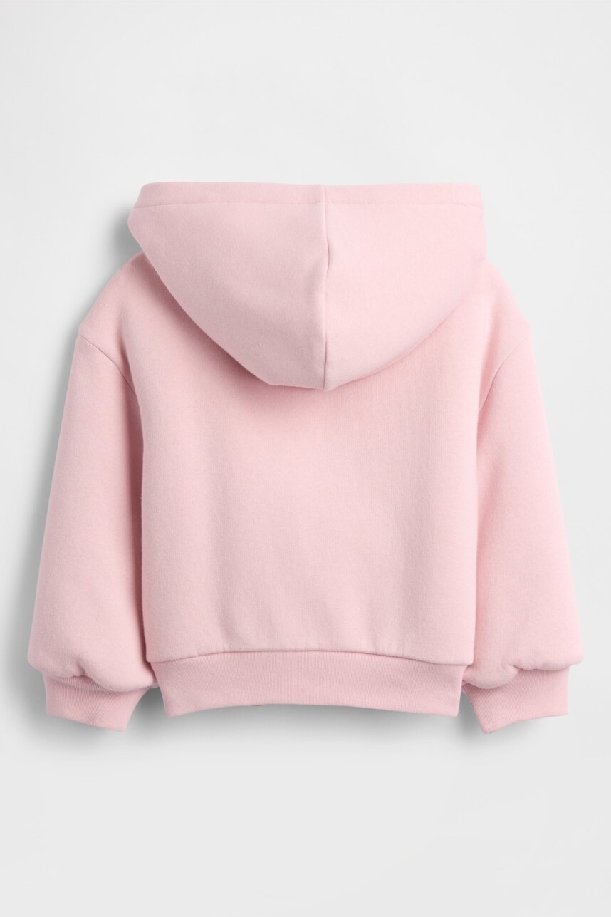 Canguro Con Cierre Corderito Toddler Niña Pure Pink