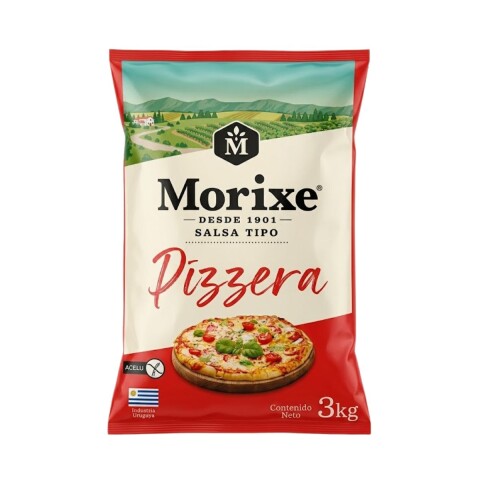 SALSA DE TOMATE PIZZERA MORIXE - 3 KG Salsa De Tomate Pizzera Morixe - 3 Kg