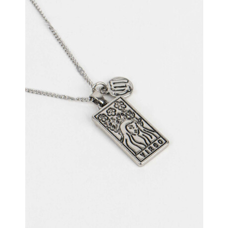 Cadena Con Dije De Zodíaco Cáncer Plateado