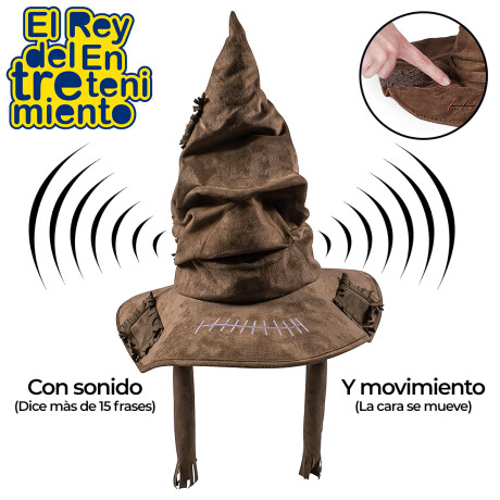 Sombrero Mágico Harry Potter Con Sonido y Movimiento Sombrero Mágico Harry Potter Con Sonido y Movimiento