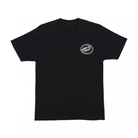 Remera Santa Cruz Collage Olval Dot Black