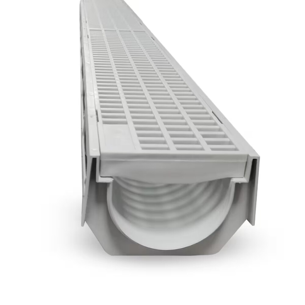 Canaleta rejilla plástica 1 mt SMART HOME gris Canaleta Rejilla Plástica 1 Mt Smart Home Gris