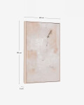Cuadro abstracto Silpa beige 60 x 90 cm Cuadro abstracto Silpa beige 60 x 90 cm
