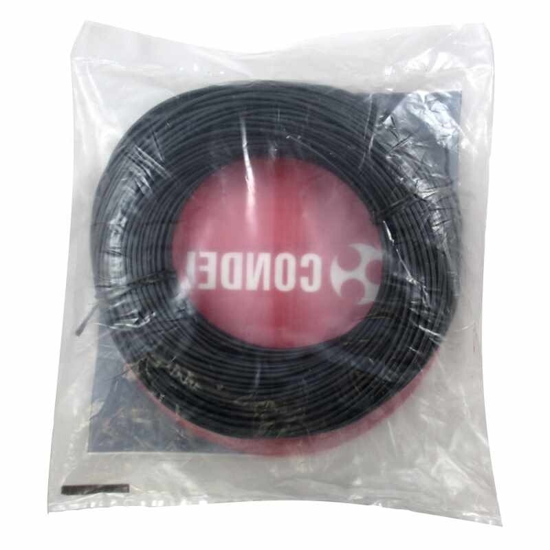 CABLE MULTIFILAR 2,00MM2 NEGRO CONDEL CABLE MULTIFILAR 2,00MM2 NEGRO CONDEL