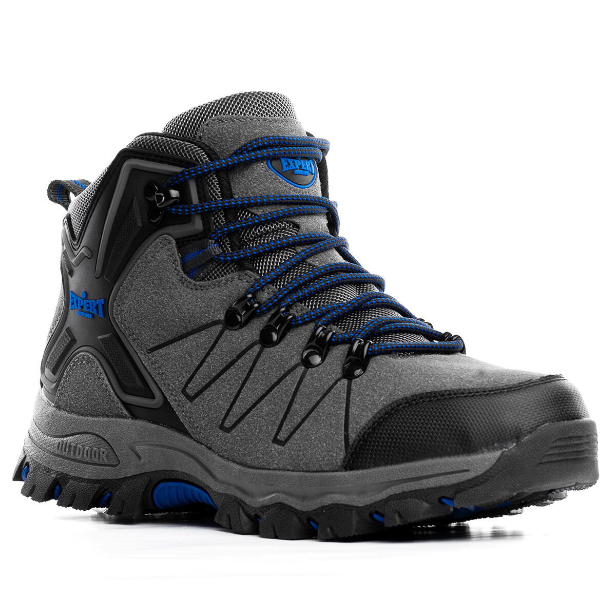 Calzado Botas Tácticas Outdoor Trekking Para Hombre - Azul 