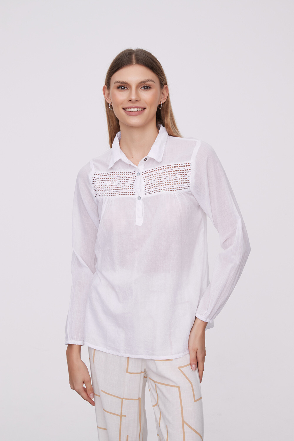 Blusa Endexa Blanco