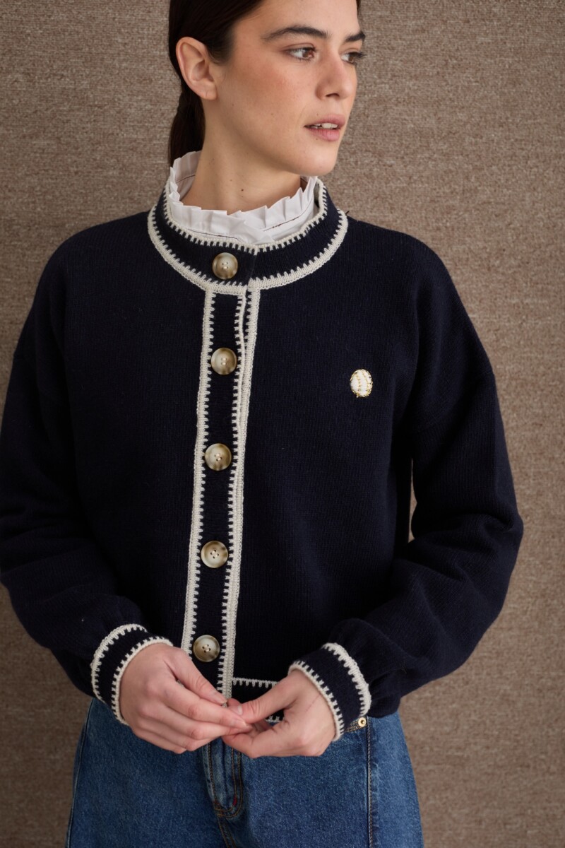 CARDIGAN TERRO WINTER Azul