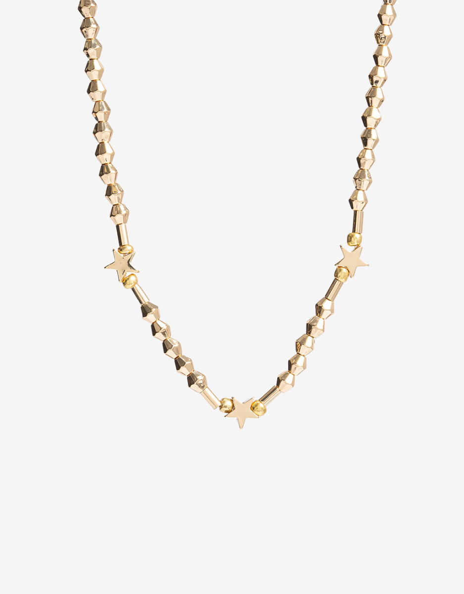 Collar Corto Estrellas 