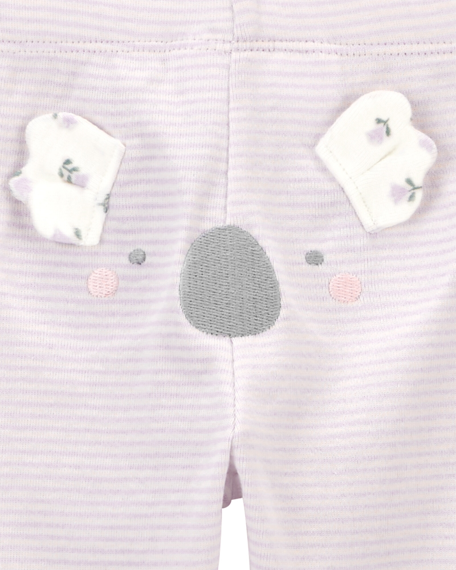 Set tres piezas de algodón, pantalón y dos bodies, diseño koala Set tres piezas de algodón, pantalón y dos bodies, diseño koala