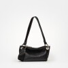 Mini bag Anya en cuero graneado Negro