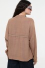 CAMISA CUELLO MAO Marron