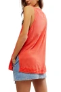 LOVE LANGUAGE SOLID TANK Rojo