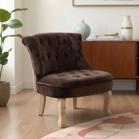 Butaca Luis XV Marron