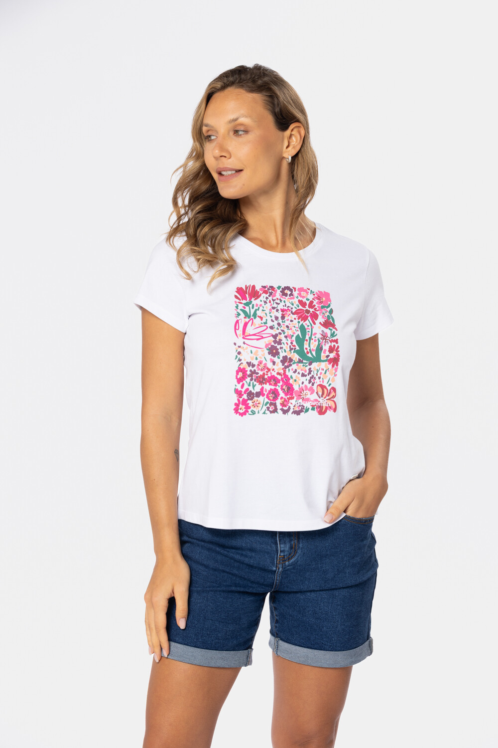 REMERA ESTAMPADA Blanco