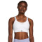UA Infinity High 2.0 Bra-GRN WHT-100