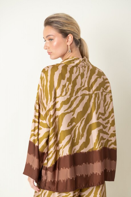 CAMISA AMALTEA Aceituna