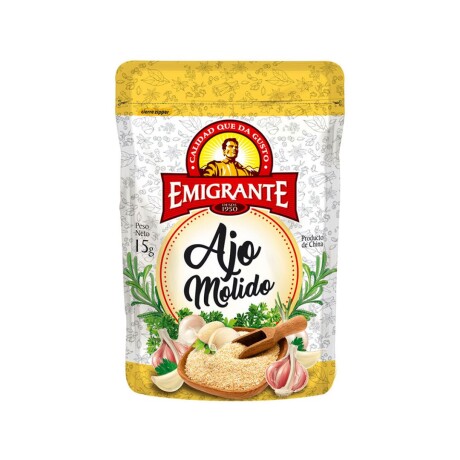 AJO MOLIDO 25G EL EMIGRANTE AJO MOLIDO 25G EL EMIGRANTE