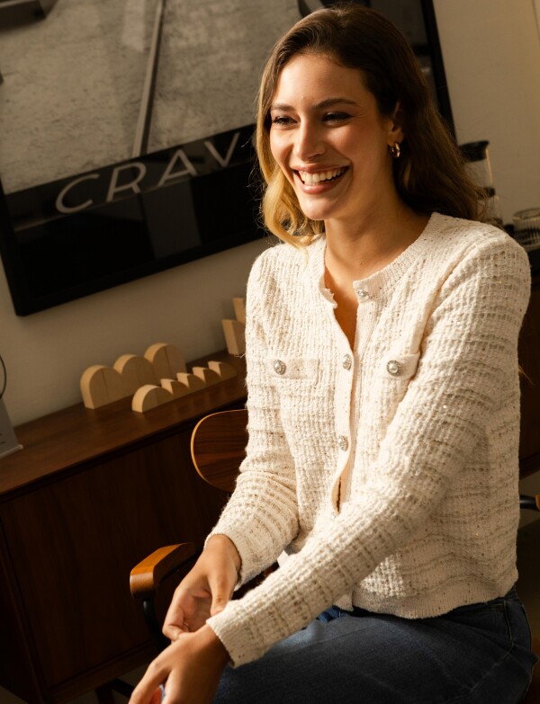 Chaqueta Tweed CRUDO