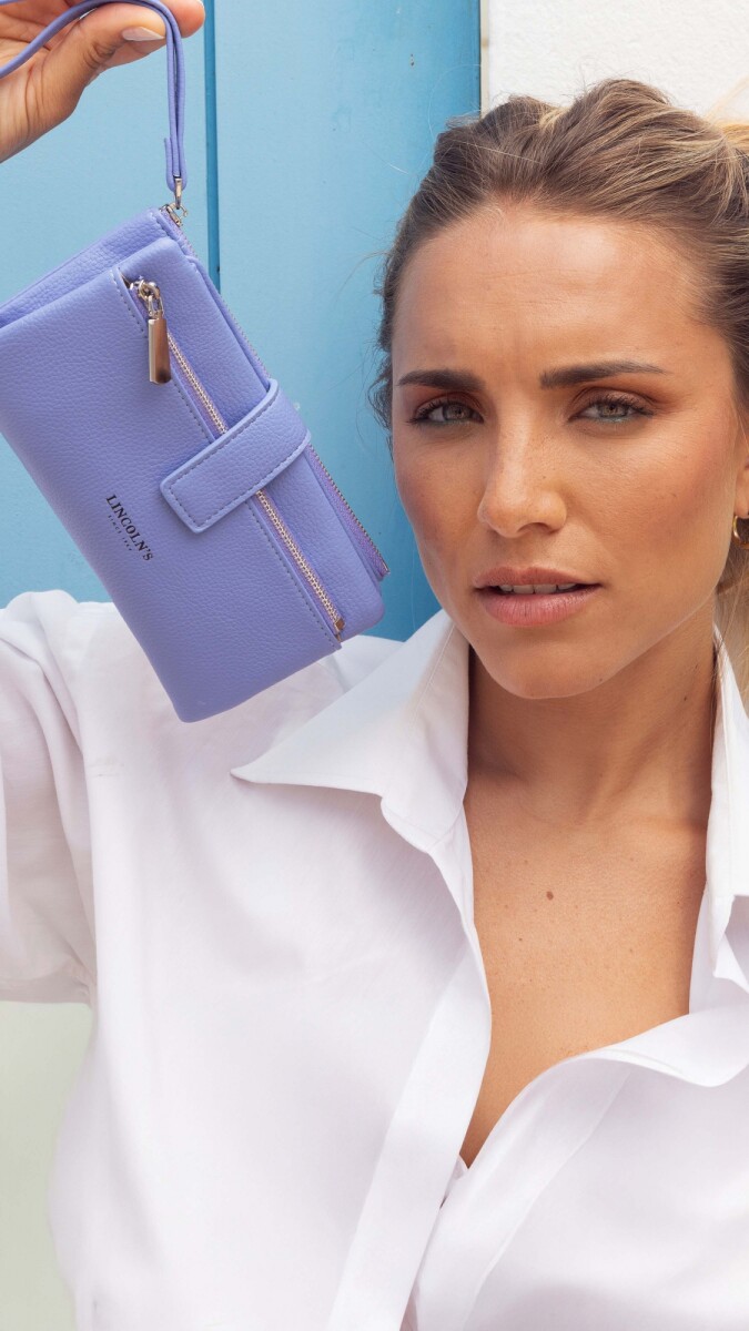 BILLETERA MAXIMA - LAVANDA 