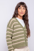 CARDIGAN CAPRI Verde Hierba