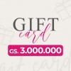 GIFTCARD 3.000.000 GS. Unica