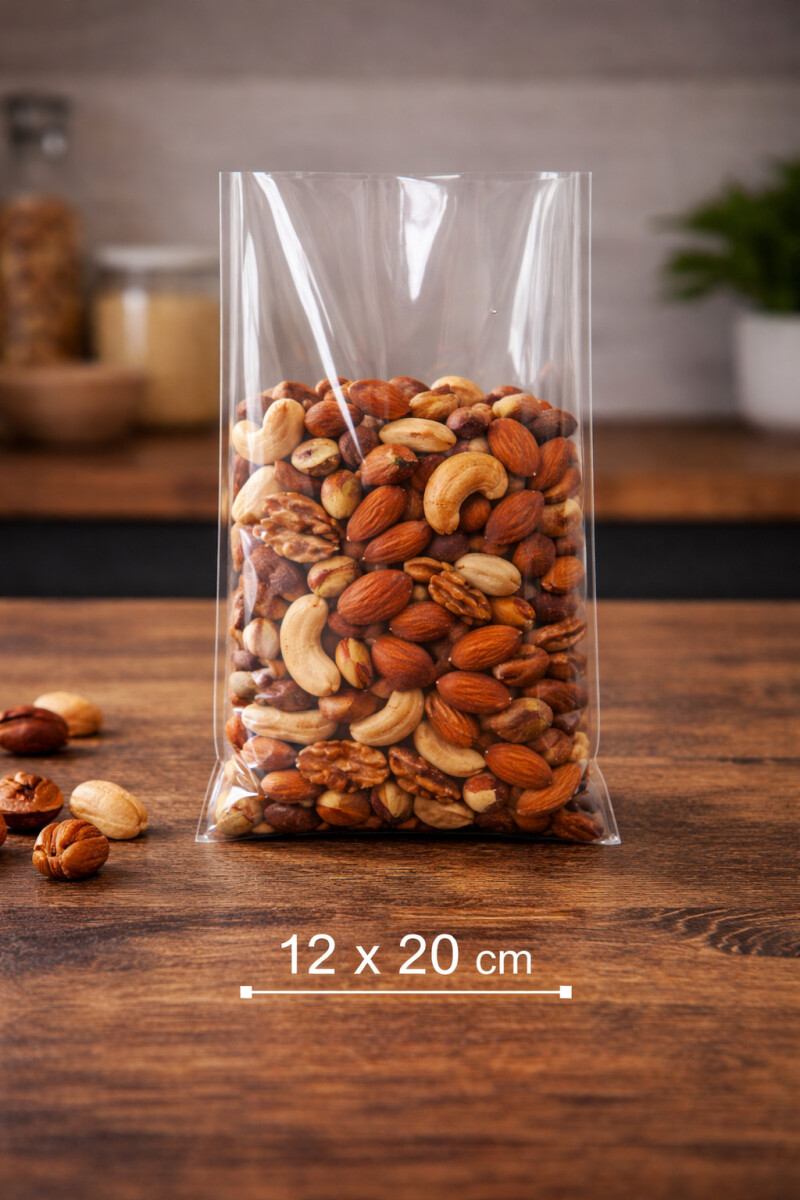 Bolsas polipropileno 12x20 cm - 50 unidades 