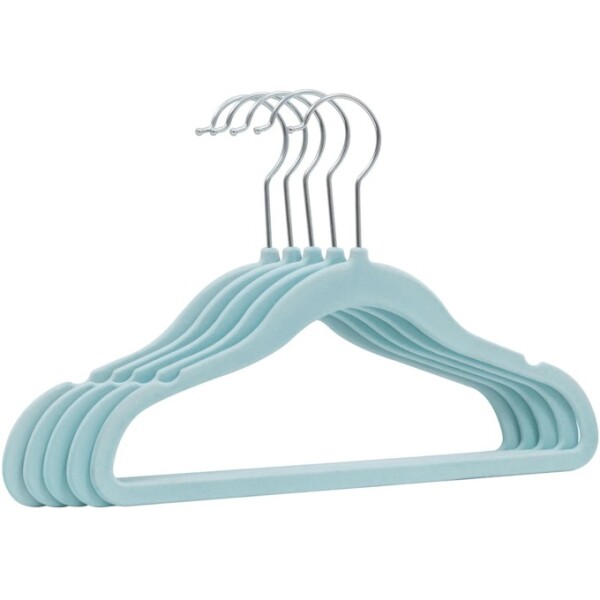 Set perchas BUBA x5 celeste